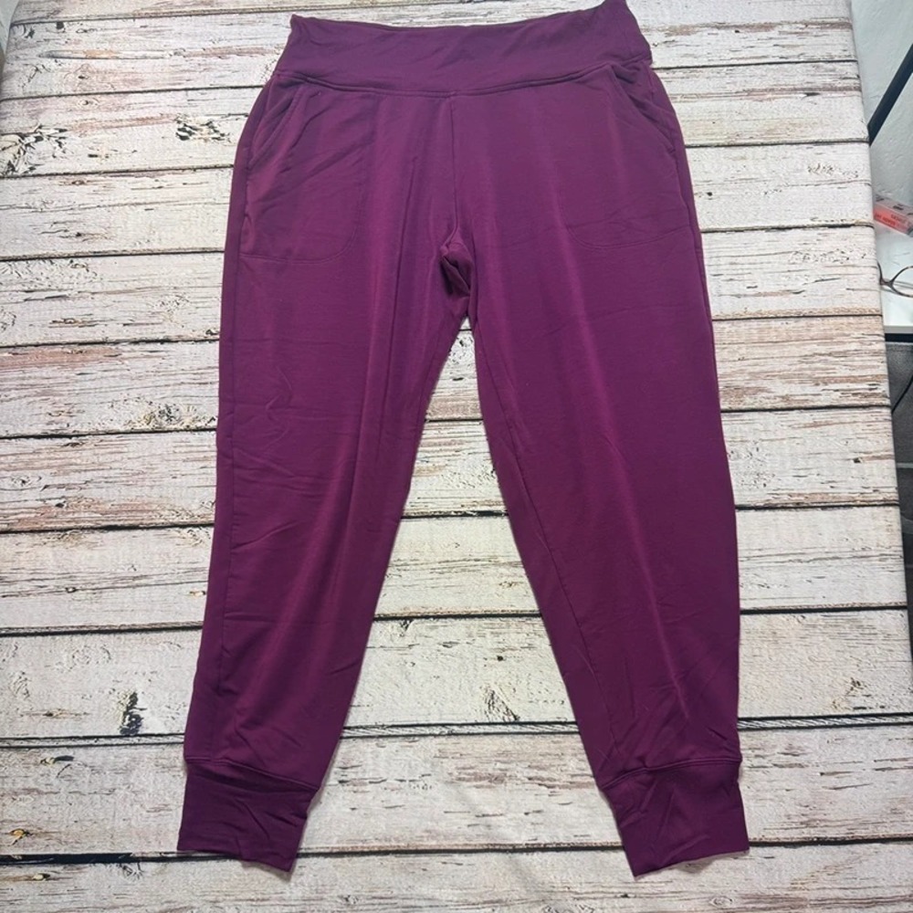 Athleta XL Tall Women's Purple Athletic Pants joggers sweatpants